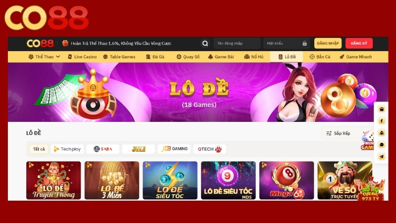 Chiến lược cá cược không dùng tool hack Co88