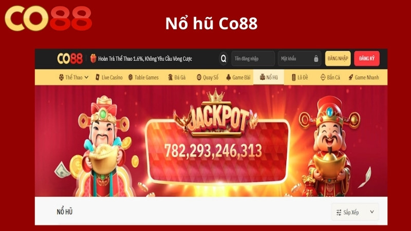 Giới thiệu sảnh nổ hũ Co88