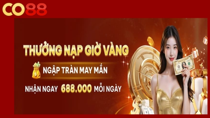 Khuyến mãi tặng tiền Co88 tặng 688k